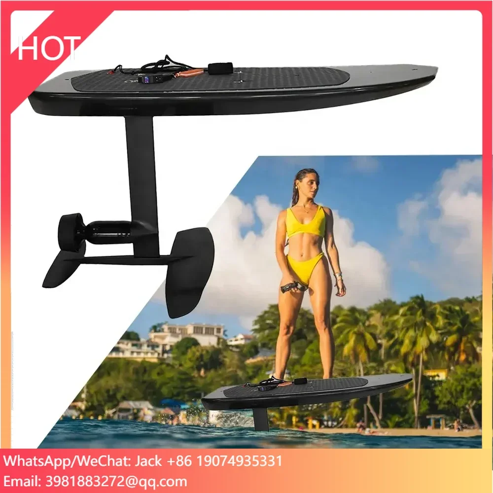 Efoil Electric Hydrofoil Surfboard - أسود Efoil الكهربائية Hydrofoil E احباط