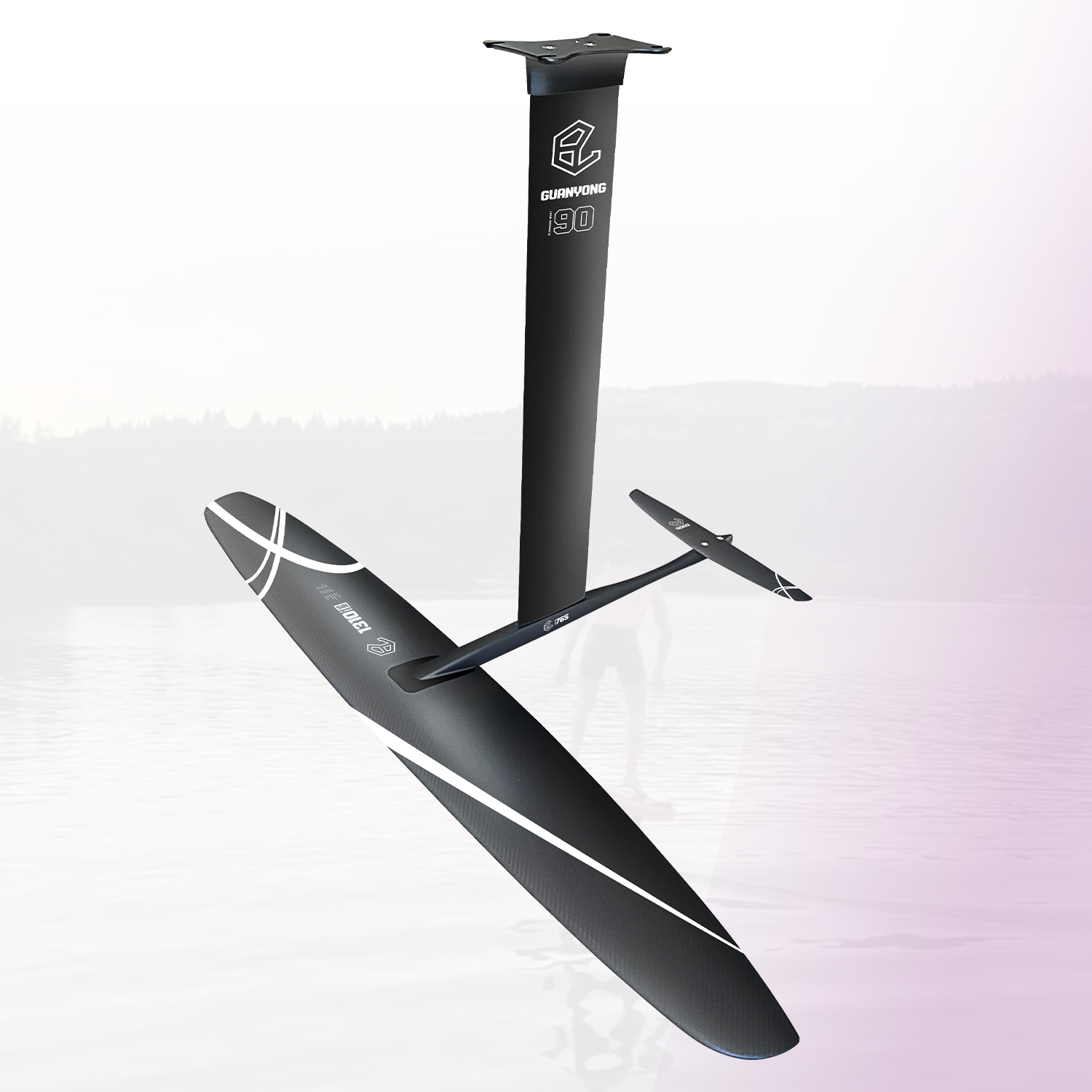 مجموعة المبتدئين Hydrofoil GY1 - مراجعة Hydrofoil Wing Set Carbon Fiber وسعره