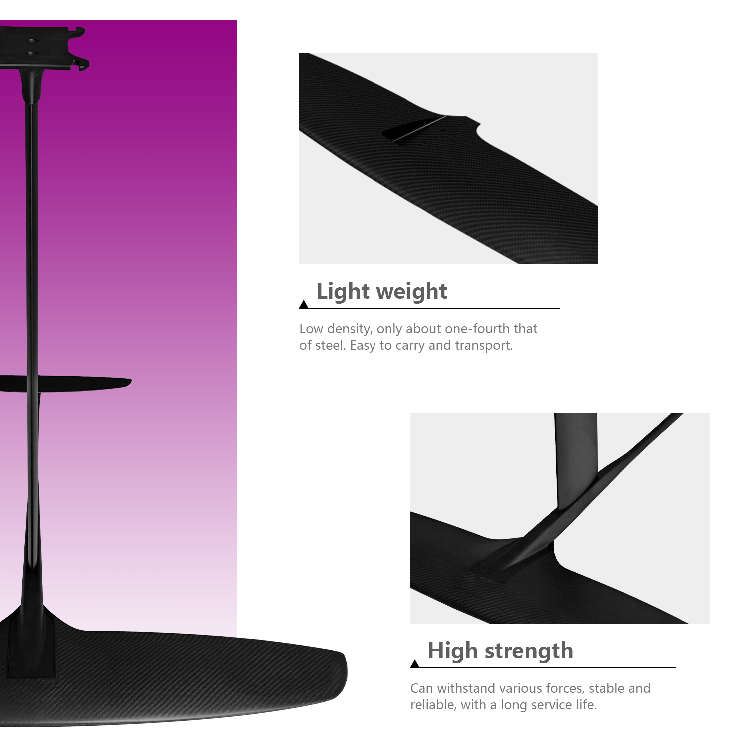 جديد وصول احباط مجلس المواد ال - مراجعة Efoil Board Foil Wing Carbon وسعره