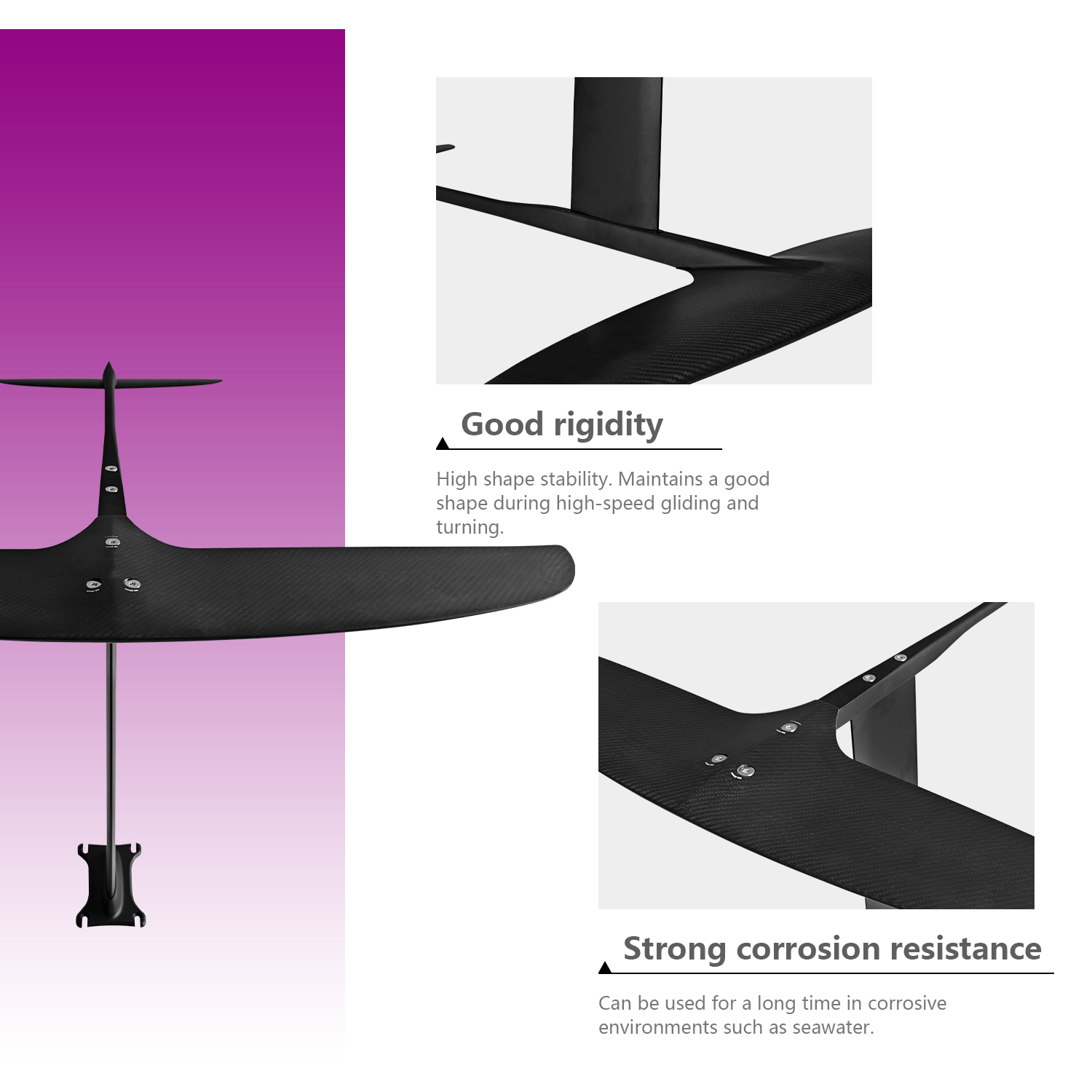 جديد وصول احباط مجلس المواد ال - مراجعة Efoil Board Foil Wing Carbon وسعره