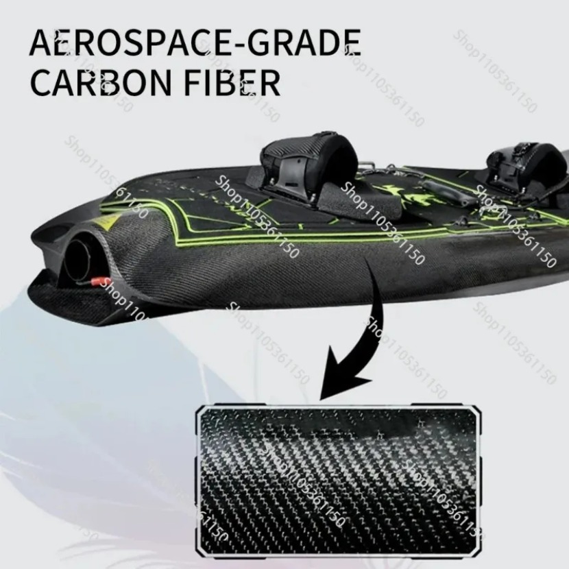 لوح تزلج كهربائي سريع بسرعة 50 - مراجعة Electric Surfboard Jetboard وسعره