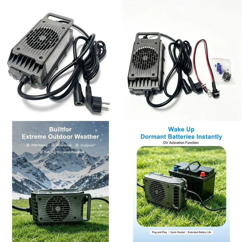 شاحن لوح التزلج الكهربائي Efoi - مراجعة Electric Surfboard Battery Charger وسعره