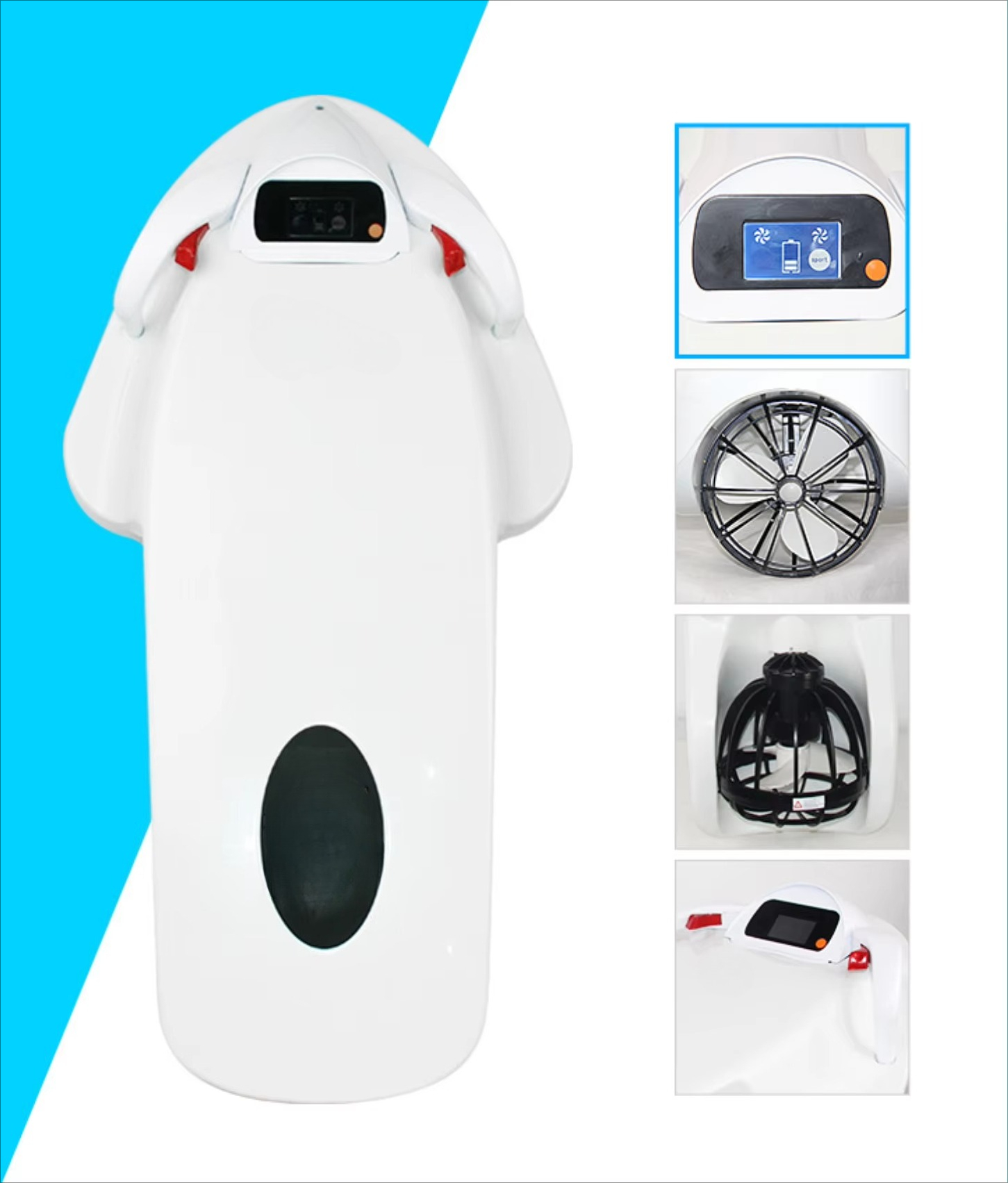 لوح ركوب الأمواج الكهربائي الص - مراجعة Electric Surfboard Jetboard وسعره